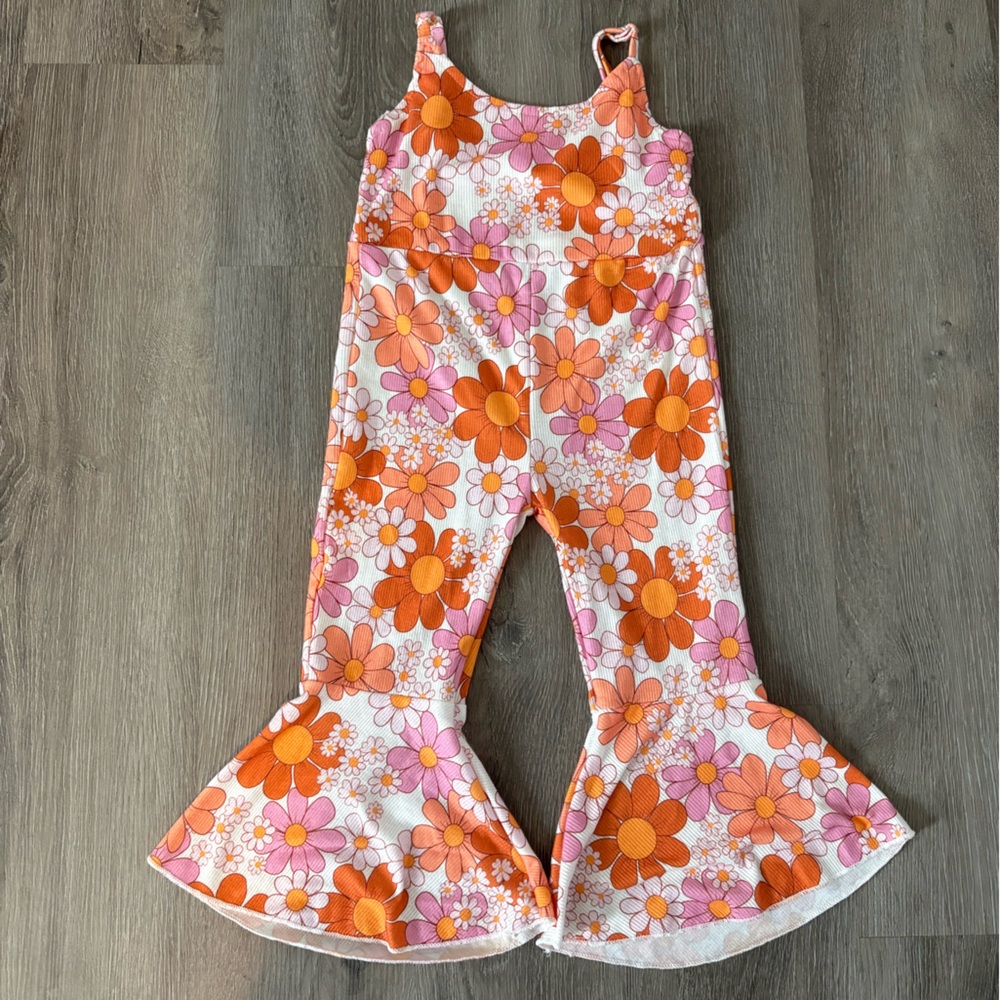 Floral Kids One Piece